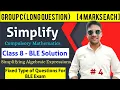 Simplify Simplify Class 8 Algebraic Expressions Class 8 Rational Expressions Grade 8