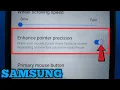How to enhance pointer precision on Samsung Galaxy A02 Mouse and Trackpad General Management