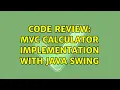Code Review C Calculator Implementation with Java Swing