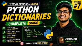 Python Dictionaries Explained in Hindi Complete Guide Episode