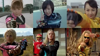 female henshim vs female morph comparation in space megaranger shinkenger samurai pr vs ss