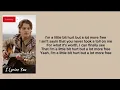 Download Lagu A Lot More Free | Max McNown (lyrics)