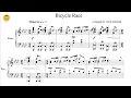 Download Lagu Bicycle Race by Queen (Piano Solo/Sheets)