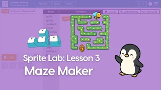 Intro to Coding Lesson 3 with Sprite Lab code org