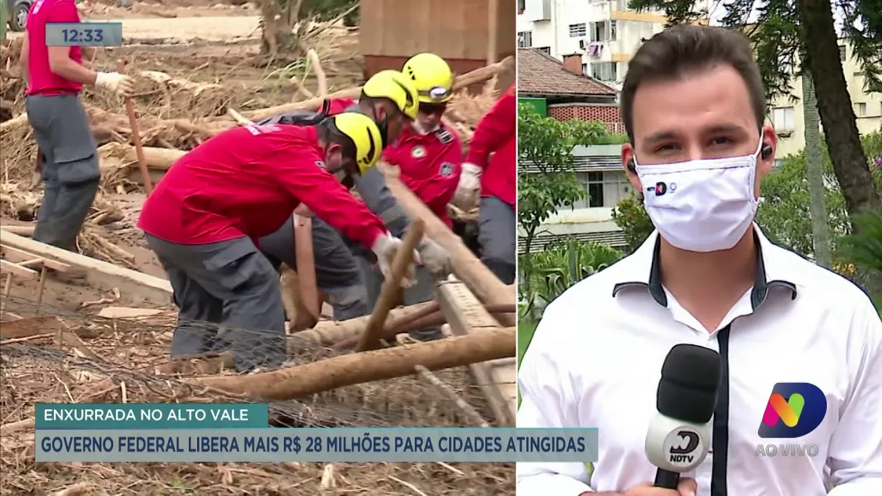 Governo Federal libera mais de R$ 28 milhões para cidades atingidas por chuvas