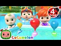 Download Lagu Balloon Boat Race! | 4 HOUR CoComelon Nursery Rhymes