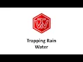 Trapping Rain Water LeetCode 42 Coding Interview Tutorial