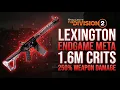 This Lexington Striker Build is RELENTLESS 1 6 Million Crits 250 Weapon Damage Division 2