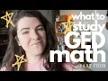PASS THE GED MATH TEST what to study part four - graphs and functions