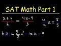 Evaluating Functions and Solving Basic Equations - Algebra