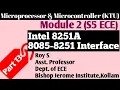 Module 2 Part 13 8251 USART Interfacing with 8085 Microprocessor Microcontroller S5 ECE KTU