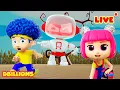 Download Lagu LIVE – D Billions Kids Songs \u0026 Smart Fun | Red Light, Green Light with Cha-Cha, Chicky \u0026 Boom-Boom