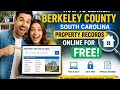 How to search Berkeley South Carolina County property records online for free