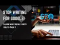 Write SEO Copy That Ranks Without Keyword Stuffing 3 Pro Tips