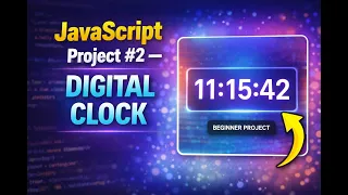 Make a Digital Clock in JavaScript Beginner Project