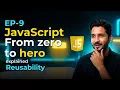 JavaScript Reusability Tutorial for Beginners 2026 Hindi Functions Modules Explained
