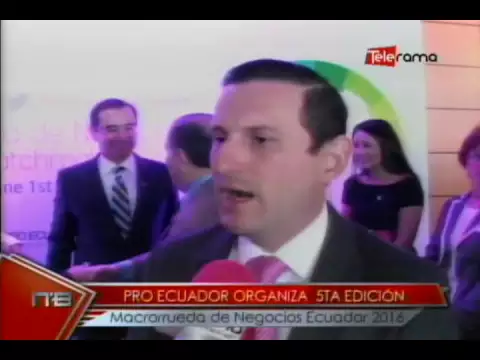 Pro Ecuador organiza 5ta edición macrorueda de negocios Ecuador 2016