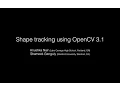 Shape tracking and Detection OpenCv Python
