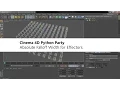 Cinema 4D Python Party - Absolute Falloff Width for Effectors