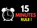 Day 31 The First 15 Minutes Rule How to Instantly Boost Productivity Focus