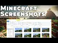 How To Find Minecraft Screenshots