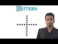 C programming Bangla Tutorial 5 164 Pattern part-20 Plus shape