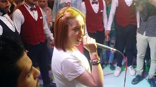 العالمى حسن أبو السعود   والنجمه فيفى محمد   مكسرين القاعه دندنها