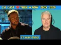 CSI Cast Then and Now 2000 2026 Crime Scene Investigation Actors Age