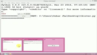 Check button in python tkinter npython tkinter tutorial for beginners in hindi