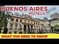 Buenos Aires Hotels Honest Reviews of three hotels we stayed in while visiting Buenos Aires