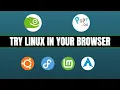 New To Linux Try It First No USB Or Download Needed