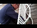 Vinyl lounge chair strap replacement