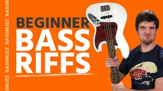 3 beginner bass riffs you can t f up 