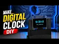 Make Digital Clock Using Arduino Nano OLED DIY Tutorial H K - Creation