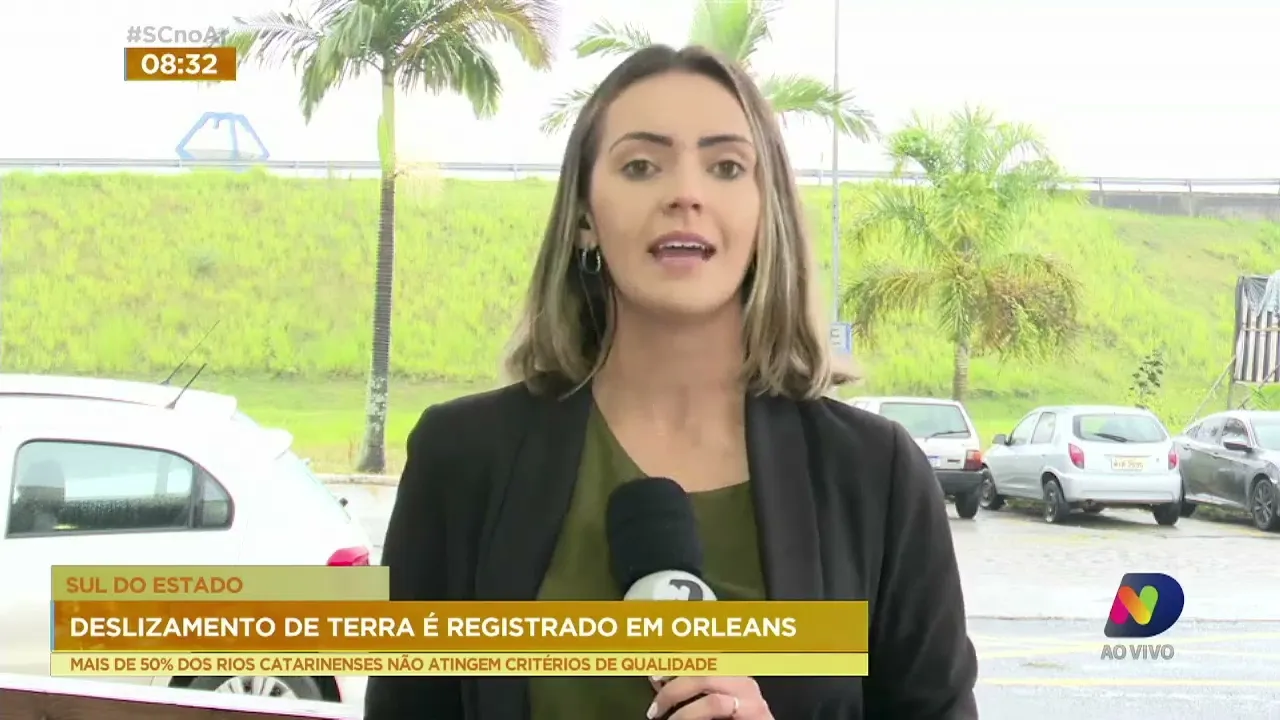 Orleans registra deslizamento de terra