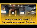 Announcing UMBC s Spring 2026 Commencement Speakers