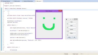 Java Paint Application Program - Paint Master
