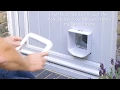 Microchip Cat Flap Dualscan Microchip Cat Flap and Microchip Cat Flap Connect - Door Installation