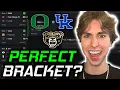 The BEST March Madness Brackets in the WORLD Perfect Bracket Updates NCAA Tourney UPSETS