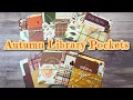 Autumn Library Pockets