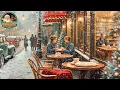 Timeless Christmas Memories at Coffee Shop 🎄🕯️Classic Christmas Songs!