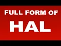 Full Form of HAL What is HAL Full Form HAL Abbreviation