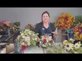 Unboxing Silk Flower Haul for Arrangement Class