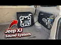 Jeep Cherokee XJ Sound System Overview