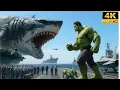 Download Lagu HULK vs MEGALODON: The Ocean Battle That Shattered the Aircraft Carrier