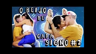 the kiss of each zodiac sign
