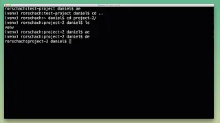 Changing Virtual Environments Workflow in Python