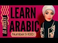 Numbers 1-100 in Arabic