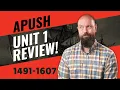 APUSH Unit 1 REVIEW Period 1 1491-1607 Everything You NEED to Know