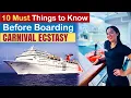 Carnival Ecstasy Features and Overview